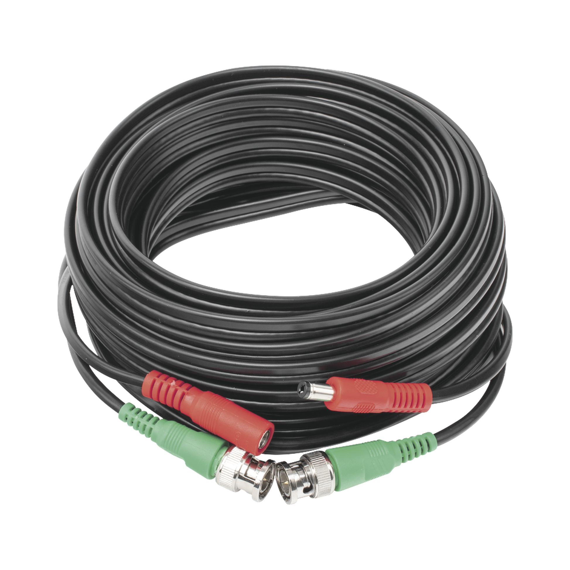 DIY-10M-4K|Cable coaxial ( BNC RG59 ) + Alimentaci??n / SIAM?ëS / 10 Metros / Aleaci??n Cobre + Aluminio CCA / Para C?ímaras 4K  / Uso interior y exterior