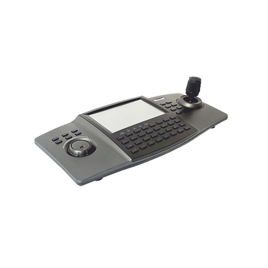 DS-1100KI(C)|Joystick IP con Pantalla Táctil de 7" / Compatible con Cámaras IP / PTZ IP / DVRs / NVRs / Soporta epcom, HiLook y HIKVISION
