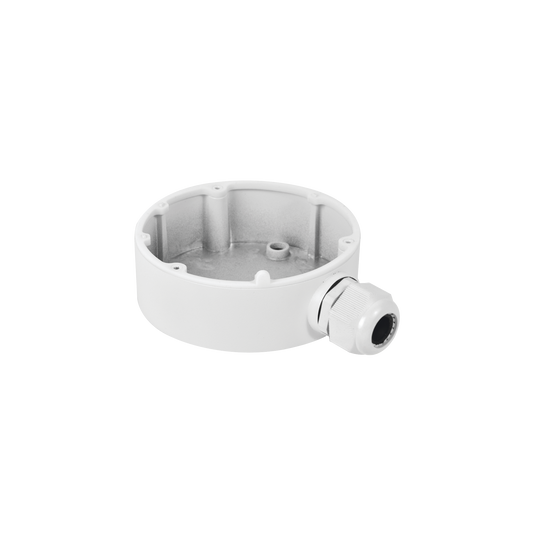 DS-1280ZJD-M18-AX|Caja de Conexiones de Exterior para Cámaras Tipo Mini Domo / IP66 / Color Blanco