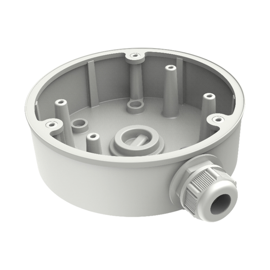 DS-1280ZJ-PT6|Caja de Conexiones de Exterior para Cámaras Tipo Domo / Compatible con DS-2CD2387XX