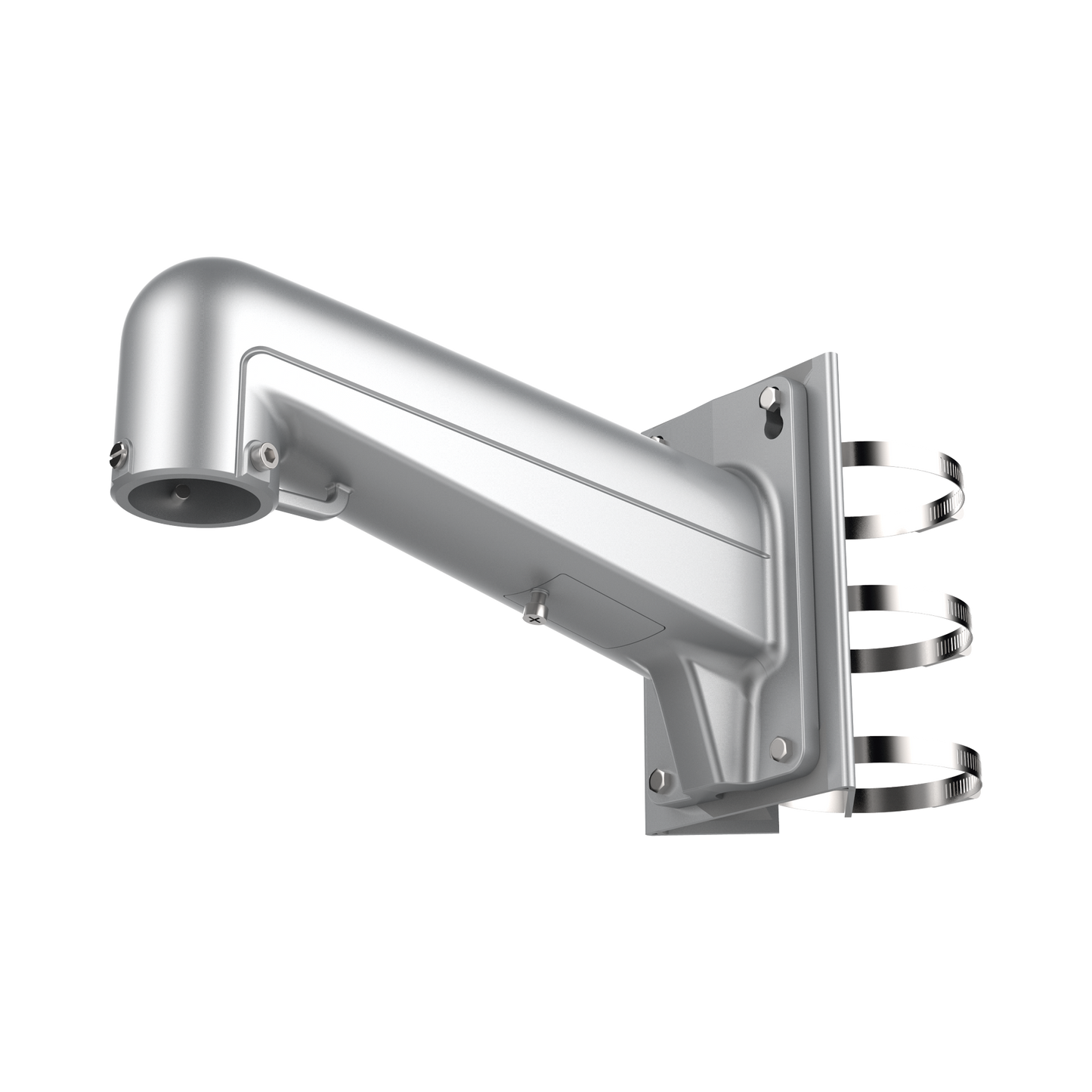 DS-1602ZJ-POLE-P|Montaje de Poste para PTZ HIKVISION / Color Plata