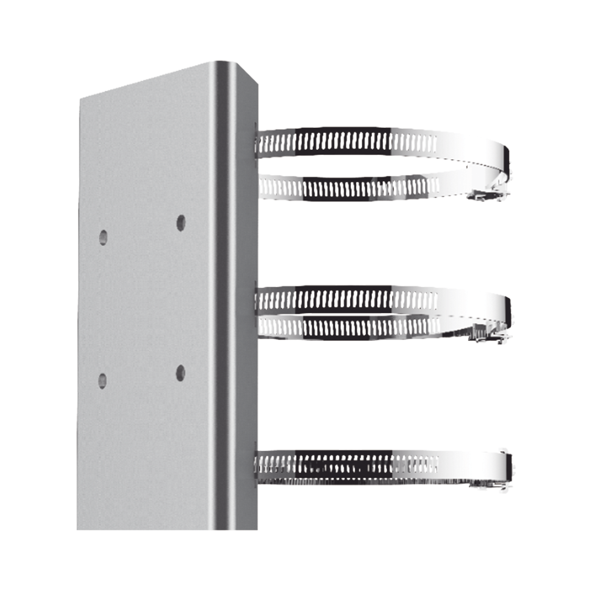 DS-1673ZJ-P|Montaje de Poste para PTZ / Acero Inoxidable / Compatible con PTZ HIKVISION