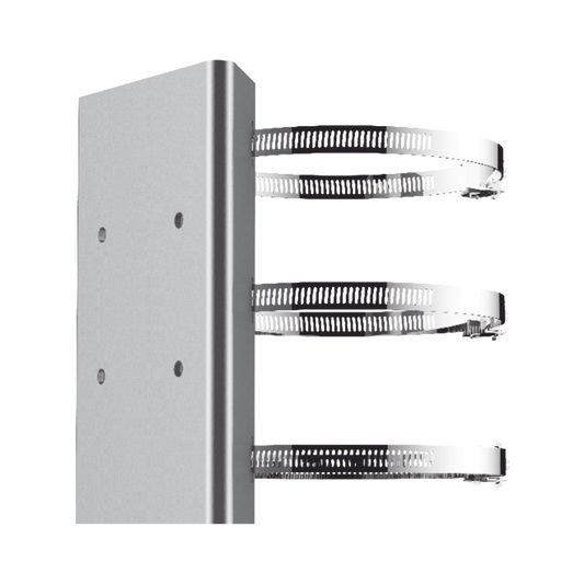 DS-1673ZJ-P|Montaje de Poste para PTZ / Acero Inoxidable / Compatible con PTZ HIKVISION