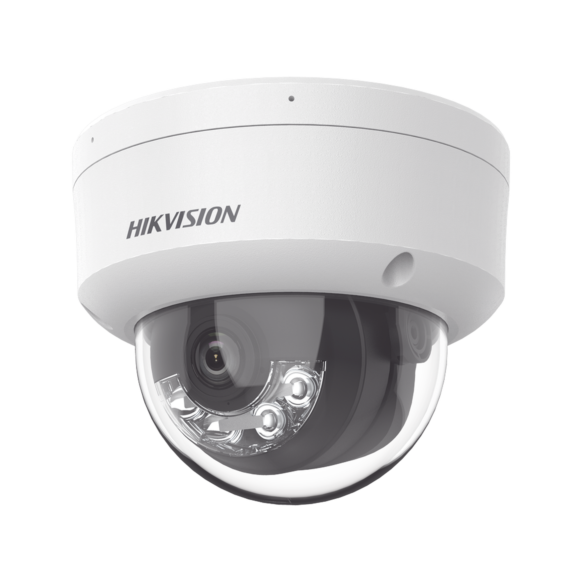 DS-2CD1123G2-LIU|[Dual Light] Domo IP 2 Megapixel / Lente 2.8 mm / 30 mts IR + 20 mts Luz Blanca / Micrófono Integrado / Antivandálico IK08 / ACUSENSE Lite / Exterior IP67 / H.265 / PoE / ONVIF