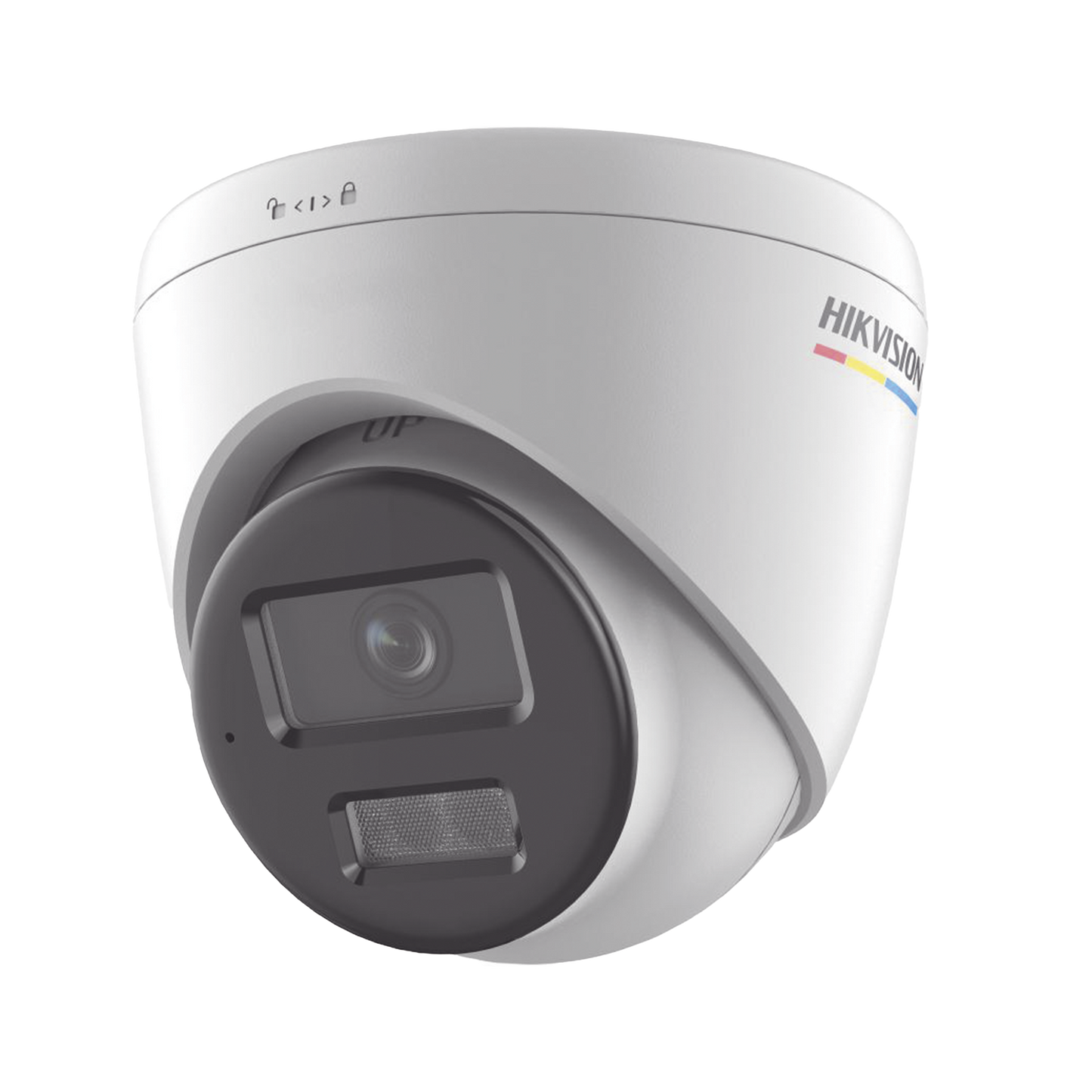 DS-2CD1347G2H-LIUF|[Dual Light + ColorVu] Turret IP 4 Megapixel / Lente 2.8 mm / 30 mts IR + 30 mts Luz Blanca / Micrófono Integrado / ACUSENSE Lite / Exterior IP67 / WDR 120 dB / PoE / Micro SD / ONVIF