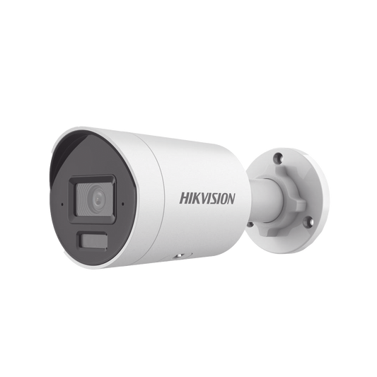 DS-2CD2023G2-LI2U|[Dual Light + 2 Micrófonos Integrados] Bala IP 2 Megapixel / Lente 2.8 mm / 40 mts Luz Blanca + 40 mts IR / ACUSENSE / Exterior IP67 / WDR 120 dB / PoE / ONVIF / Micro SD / Metal / ACUSEARCH