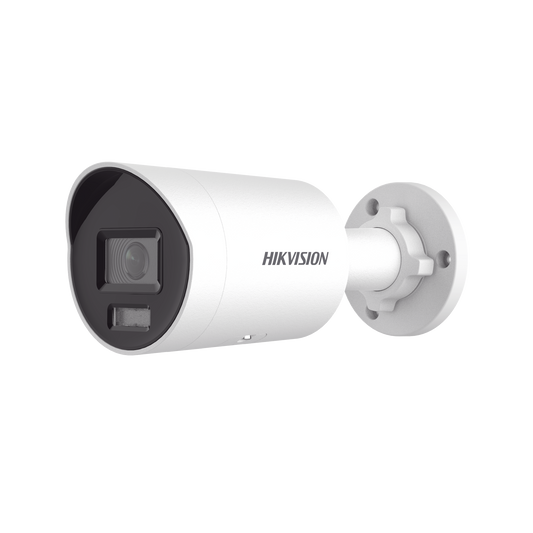 DS-2CD2087G2H-LIU|[Dual Light + ColorVu] Bala IP 8 Megapixel (4K) / Lente 2.8 mm / 40 mts IR + 40 mts Luz Blanca /  Microfono Integrado / Exterior IP67 /   WDR 130 dB / ACUSENSE (Filtro de Falsas Alarmas) / Captura Facial / PoE / Metal / ACUSEARCH