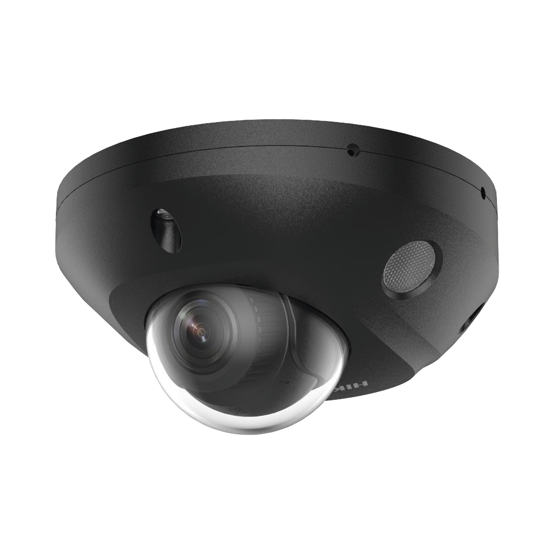 DS-2CD2543G2-LIS2U(BLACK)|[Dual Light + 2 Micrófonos Integrados] Mini Domo IP 4 Megapixel / Color Negro / Lente 2.8 mm / 30 mts Luz Blanca + 30 mts IR / ACUSENSE / Exterior IP67 / IK08 /  WDR 120 dB / PoE / ONVIF / Alarmas I/O / Micro SD / ACUSEARCH