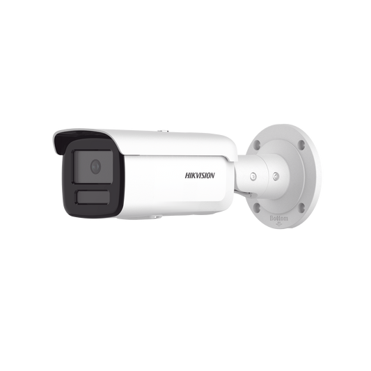 DS-2CD2T47G2H-LI|[Dual Light + ColorVu] Bala IP 4 Megapixel / Lente 4 mm / 60 mts IR + 60 mts Luz Blanca / Exterior IP67 /   WDR 130 dB / Videoanaliticos (Filtro de Falsas Alarmas) / Captura Facial / ACUSEARCH