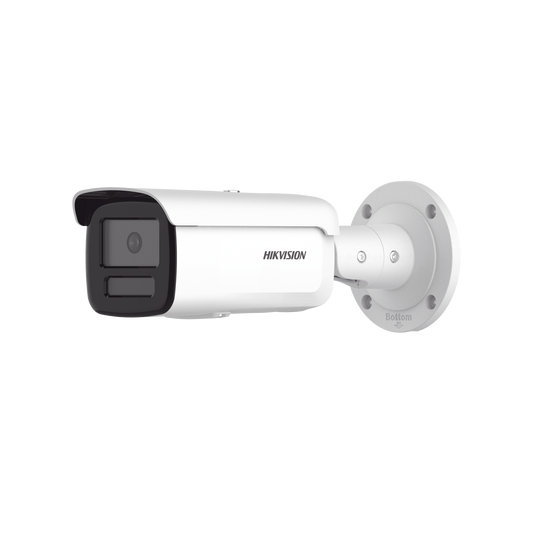 DS-2CD2T87G2H-LI|[Dual Light + ColorVu] Bala IP 8 Megapixel / Lente 4 mm / 60 mts IR + 60 mts Luz Blanca / Exterior IP67 /   WDR 130 dB / Videoanaliticos (Filtro de Falsas Alarmas) / Captura Facial / ACUSEARCH