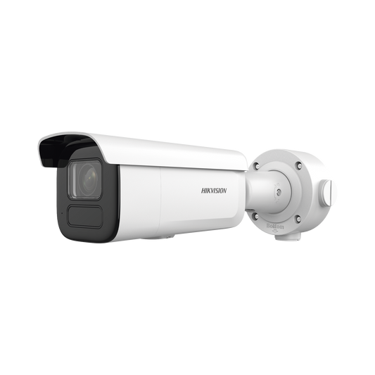 DS-2CD3666G2T-IZS(H)|Bala IP 6 Megapixel / Lente Mot. 2.7 a 13.5 mm / 60 mts IR EXIR / Exterior IP67 / IK10 / DARKFIGHTER / PoE+ / Micro SD / Audio y Alarmas I/O / 4 Analíticos: AcuSense, Deteccion Facial, Conteo de Personas por Cruce y Zona