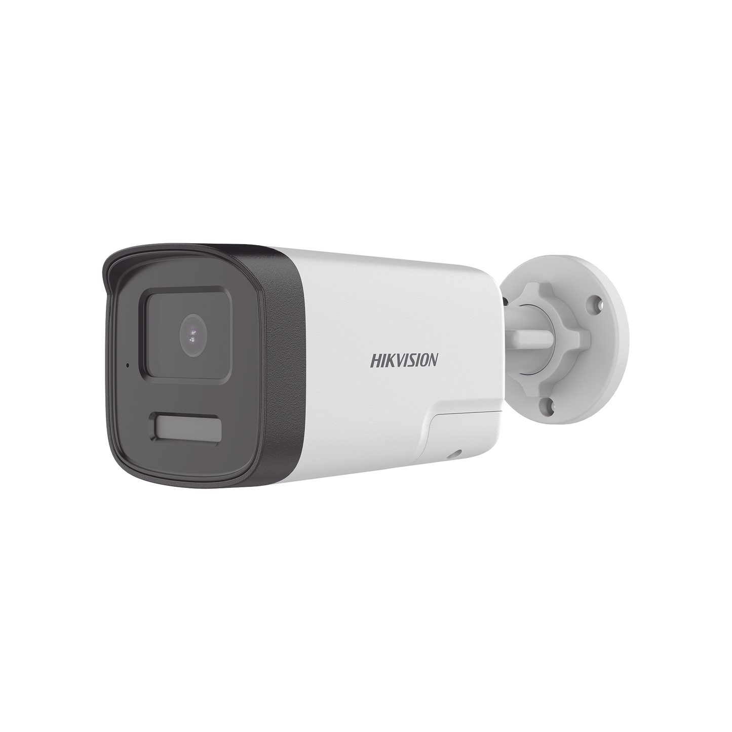 DS-2CE17D0T-LTS|[Audio Bidireccional + Dual Light + ColorVu] Bala TURBOHD 2 Megapixel (1080p) / Lente 3.6 mm / 40 mts IR EXIR + 40 mts Luz Blanca / Micrófono y Bocina Integrado / Exterior IP67 / dWDR