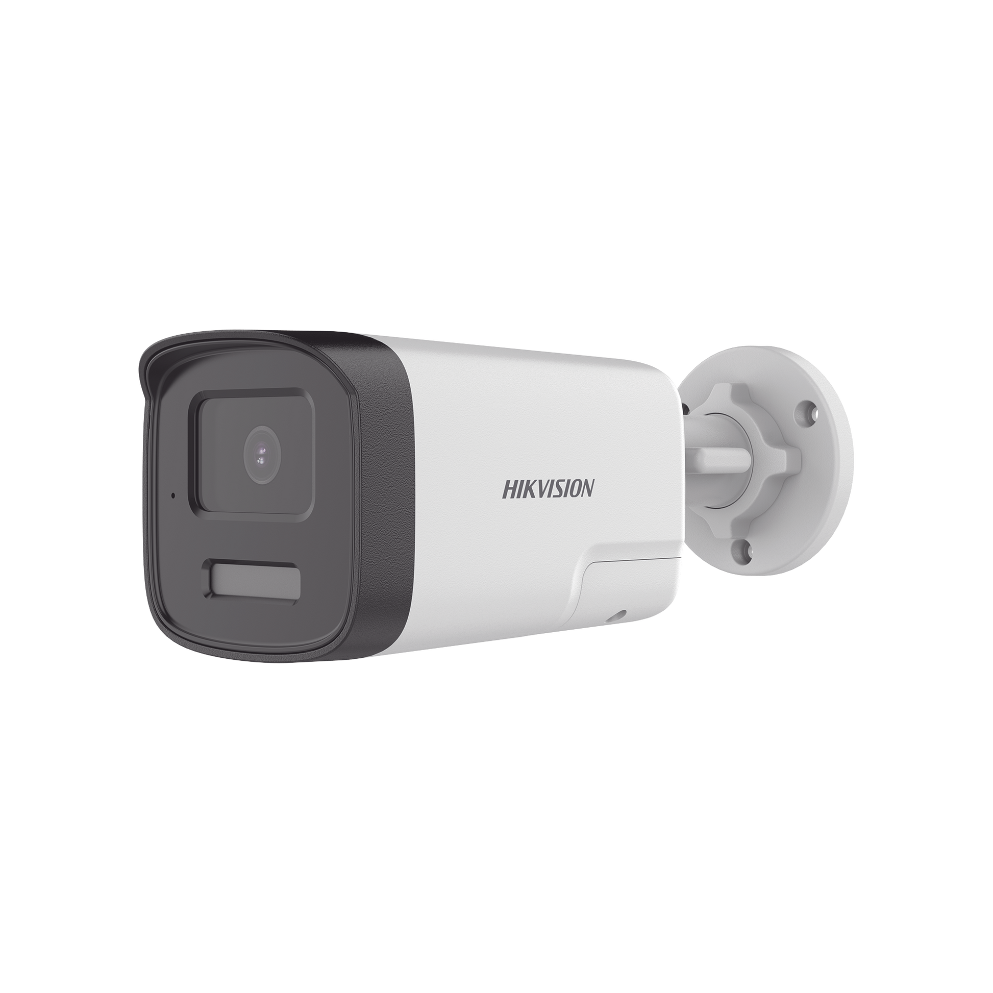 DS-2CE17D0T-LTS|[Audio Bidireccional + Dual Light + ColorVu] Bala TURBOHD 2 Megapixel (1080p) / Lente 3.6 mm / 40 mts IR EXIR + 40 mts Luz Blanca / Micrófono y Bocina Integrado / Exterior IP67 / dWDR
