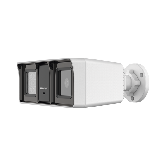 DS-2CE18D0T-LFS|[Dual Light + ColorVu] Bala TURBOHD 2 Megapíxel (1080p) / Lente 2.8 mm / 60 mts IR + 60 mts Luz Blanca / Gran Angular 101° /Exterior IP67 / Micrófono Integrado / dWDR / 4 Tecnologías