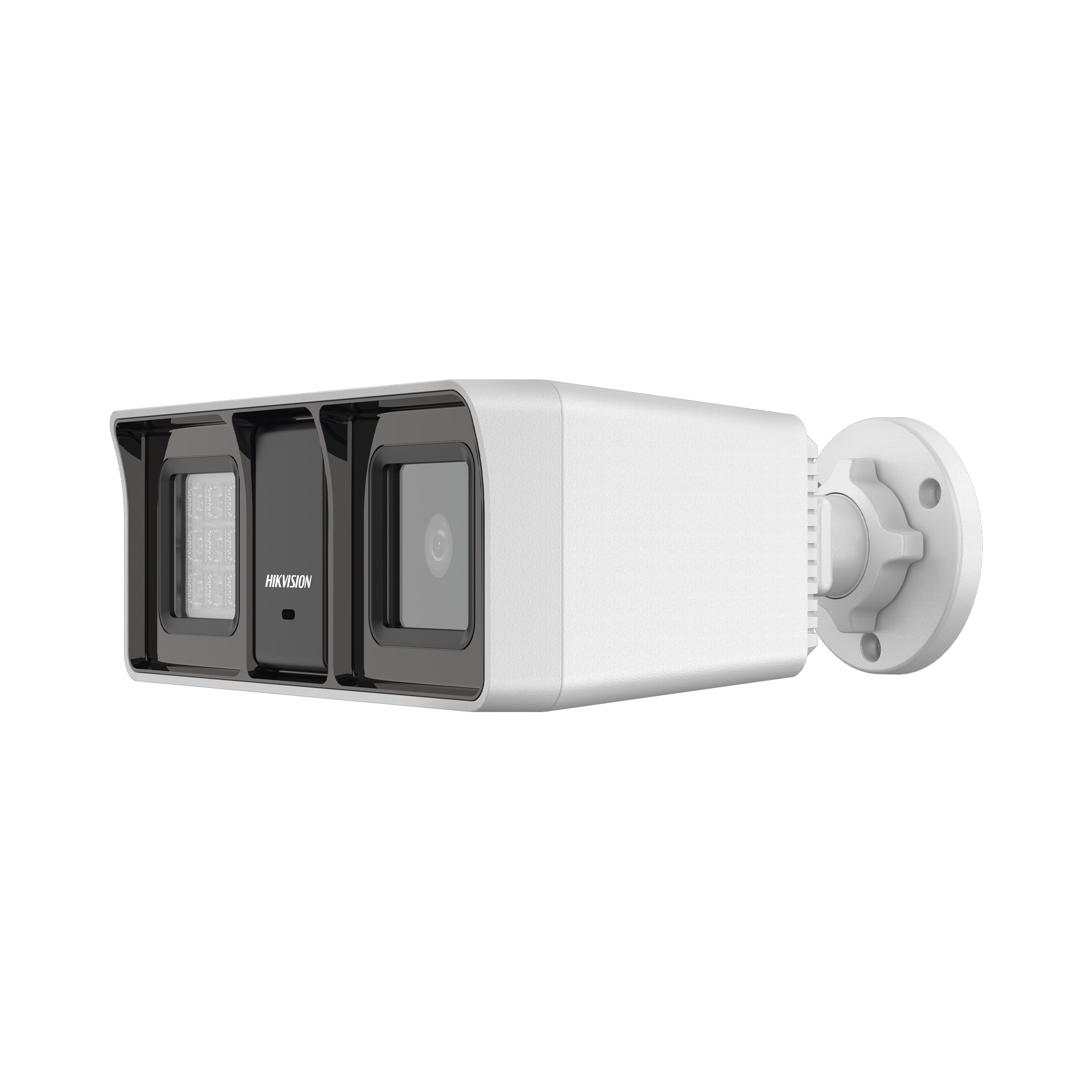 DS-2CE18K0T-LFS|[Dual Light + ColorVu] Bala TURBOHD 3K (5 Megapixel) / Lente 2.8 mm / 60 mts IR + 60 mts Luz Blanca / Gran Angular 104.9° / Exterior IP67 / Micrófono Integrado / dWDR / 4 Tecnologías