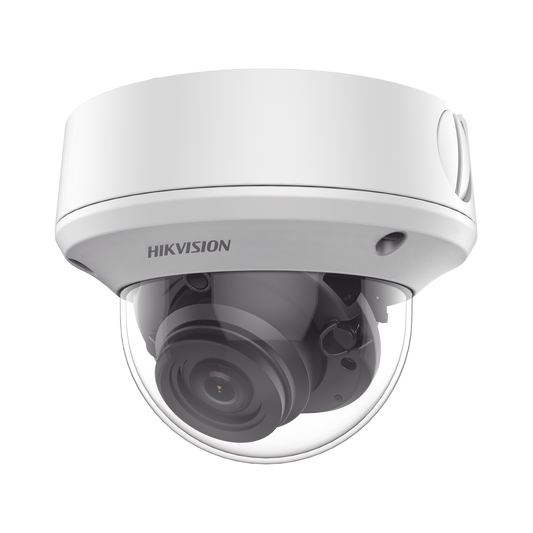 DS-2CE5AH0T-VPIT3ZE(C)|Domo TURBOHD 5 Megapixel / Lente Motorizado 2.7 - 13.5 mm / IR EXIR 40 mts / IK10 / IP67 / dWDR