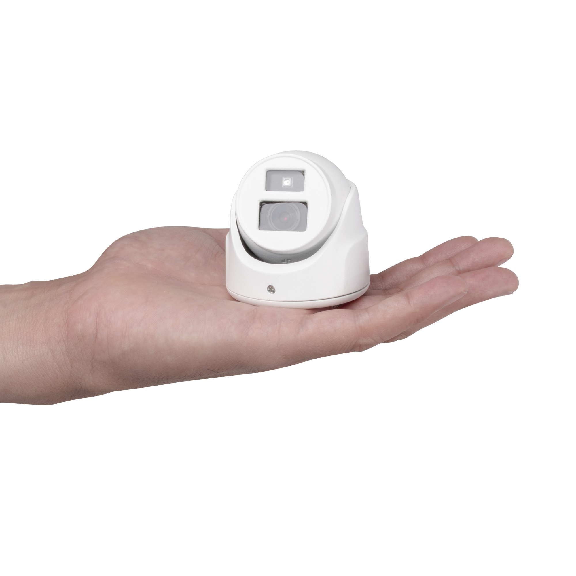 DS-2CE70D0T-ITMFW|Ultra Mini Turret TURBO 2 Megapixel (1080p) / Gran Angular / Lente 2.8 mm / 20 mts IR EXIR / Exterior IP67 / 4 Tecnologías (TVI / AHD / CVBS) / dWDR / Color Blanco