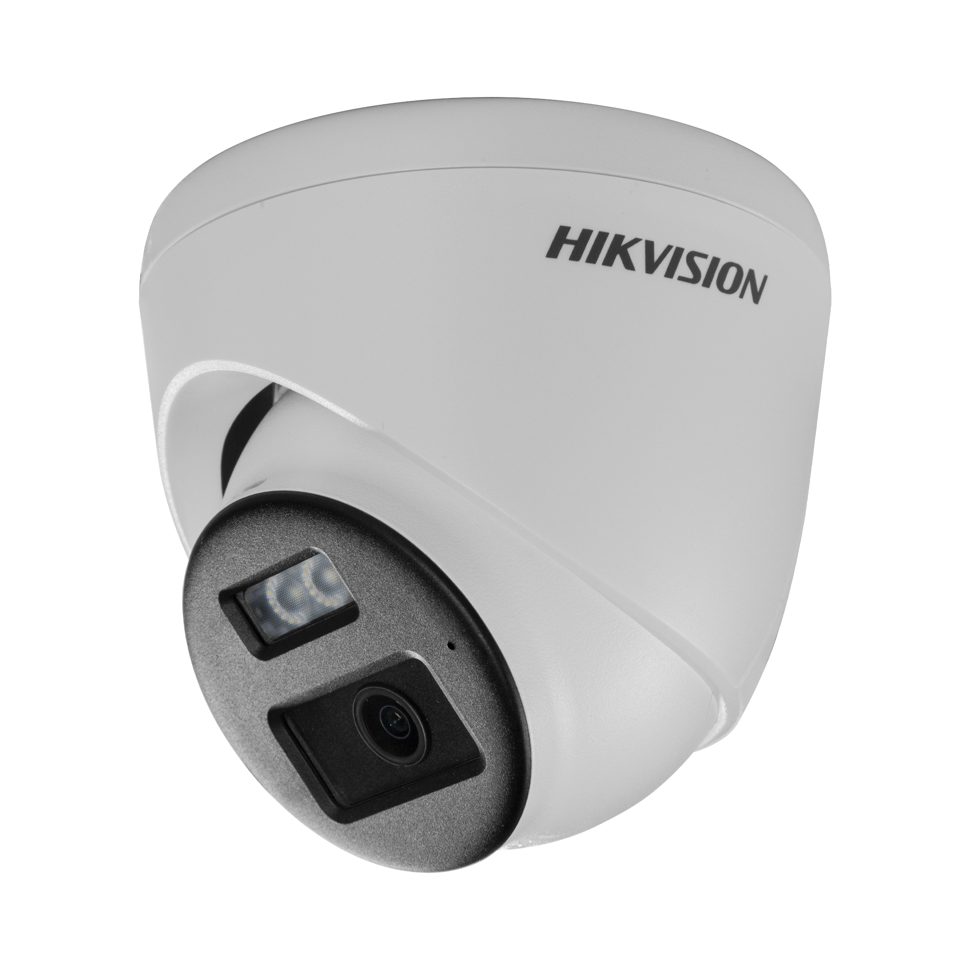 DS-2CE78K0T-LTS|[Audio Bidireccional + Dual Light + ColorVu] Turret TURBOHD 3k (5 Megapixel) / Lente 2.8 mm / 40 mts IR EXIR + 40 mts Luz Blanca / Micrófono y Bocina Integrado / Exterior IP67 / dWDR