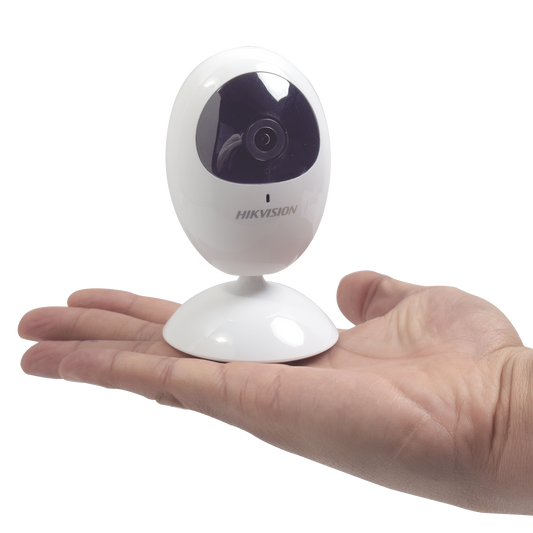 DS-2CV2U21FD-IW|Cubo IP 2 Megapixel / Lente 2.8 mm / WiFi / H.265+ / 10 mts IR EXIR / Micrófono y Bocina Integrada (Audio de Dos Vías) / Interior / Se Conecta Directo a la App Hik-Connect  / Micro SD