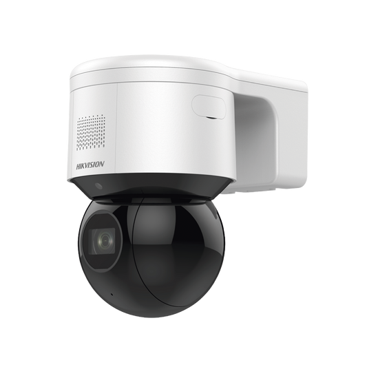 DS-2DE3A404IWG-E|Domo PTZ IP 4 Megapixel / 4X Zoom Óptico / 50 mts IR EXIR / Luz Estroboscópica / Sirena Integrada / WDR 120 dB / PoE+ / IP66 / Ultra Baja Iluminación / Micrófono y Bocina Interconstruido / Micro SD