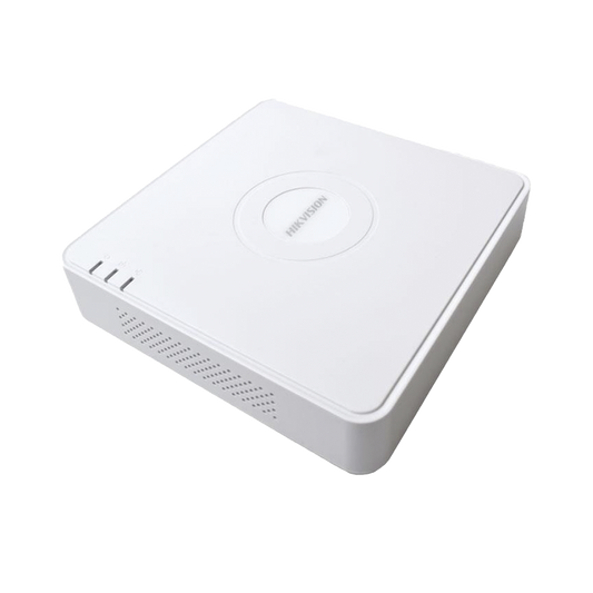 DS-7104NI-Q1/4P(D)|NVR 4 Megapixel (Compatible con Cámaras ACUSENSE) / 4 canales IP / 4 Puertos PoE /1 Bahía de Disco Duro / Salida de Vídeo Full HD