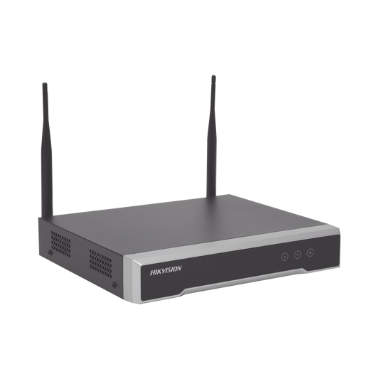 DS-7108NI-K1/W/M(C)|NVR 4 Megapixel / 8 canales IP / 1 Bahía de Disco Duro / 2 Antenas Wi-Fi / Salida de Vídeo Full HD