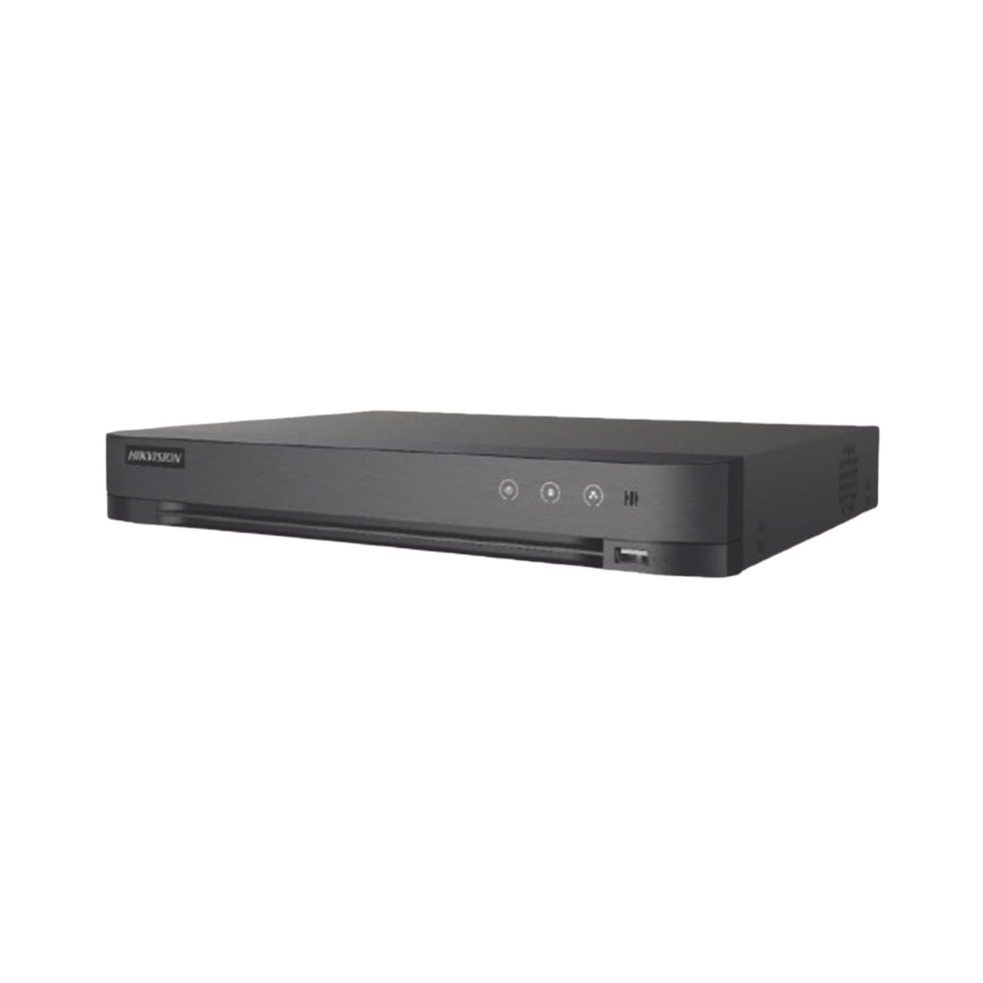 DS-7204HGHI-M1(T)|[Audio Bidireccional] DVR 4 Canales TurboHD + 1 Canal IP / 2 Megapixel (1080p) Lite / Acusense Lite (Evita Falsas Alarmas) / Audio por Coaxitron / 1 Bahia de Disco Duro / H.265+ / Salida de Vídeo Full HD