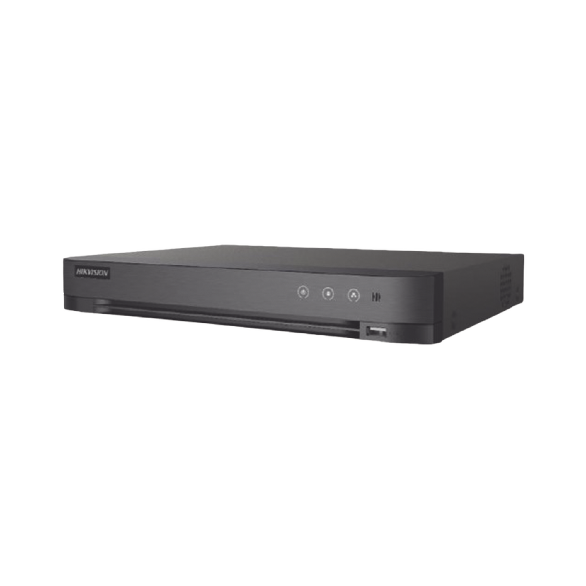 DS-7204HGHI-M1(T)|[Audio Bidireccional] DVR 4 Canales TurboHD + 1 Canal IP / 2 Megapixel (1080p) Lite / Acusense Lite (Evita Falsas Alarmas) / Audio por Coaxitron / 1 Bahia de Disco Duro / H.265+ / Salida de Vídeo Full HD
