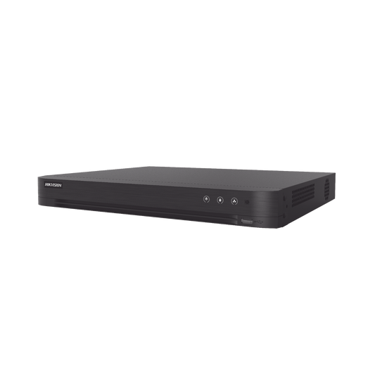 DS-7232HGHI-M2|DVR 32 Canales TurboHD + 2 Canales IP / 2 Megapixel (1080p) Lite / Acusense (Evita Falsas Alarmas) / Audio por Coaxitron / H.265+ / Salida de Video en Full HD