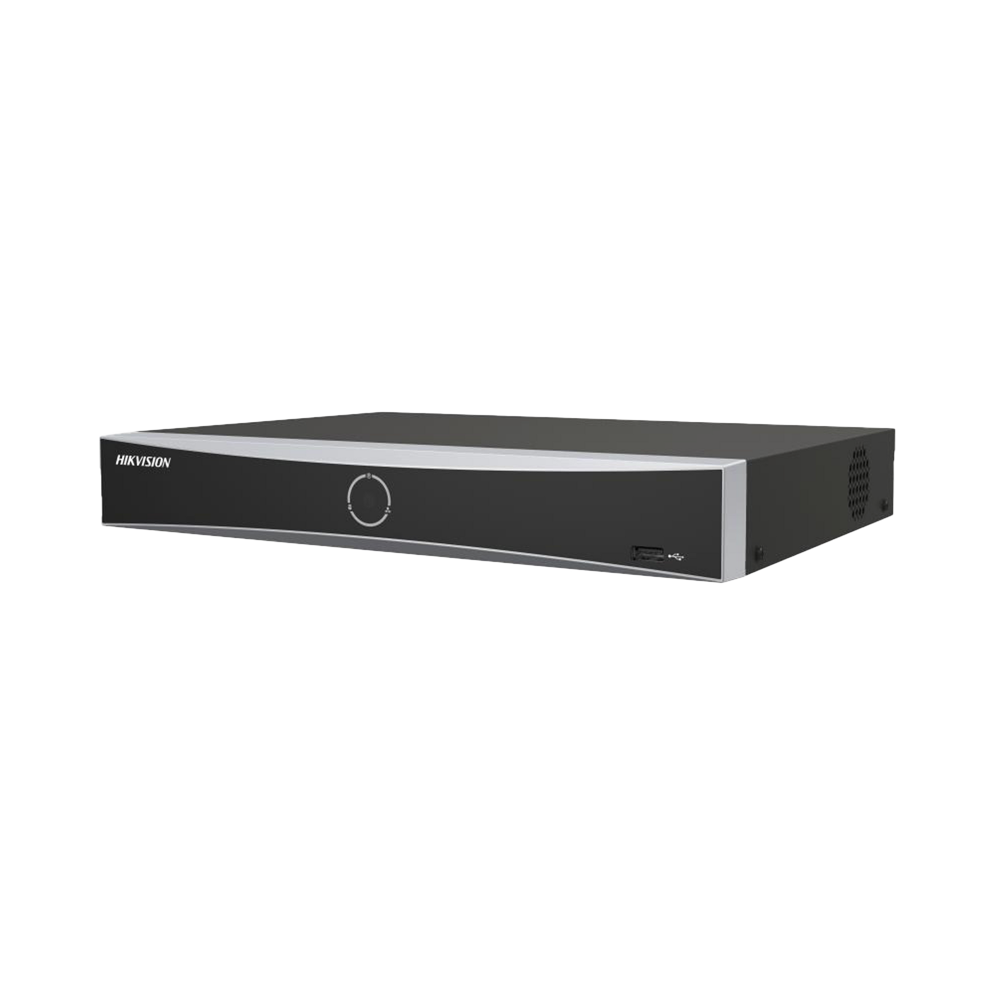 DS-7616NXI-K1(D)|NVR 12 Megapixel (4K) / 16 canales IP / AcuSense (Evita Falsas Alarmas) / Reconocimiento Facial / 1 Bahía de Disco Duro  / HDMI en 4K / Sin Puertos PoE+