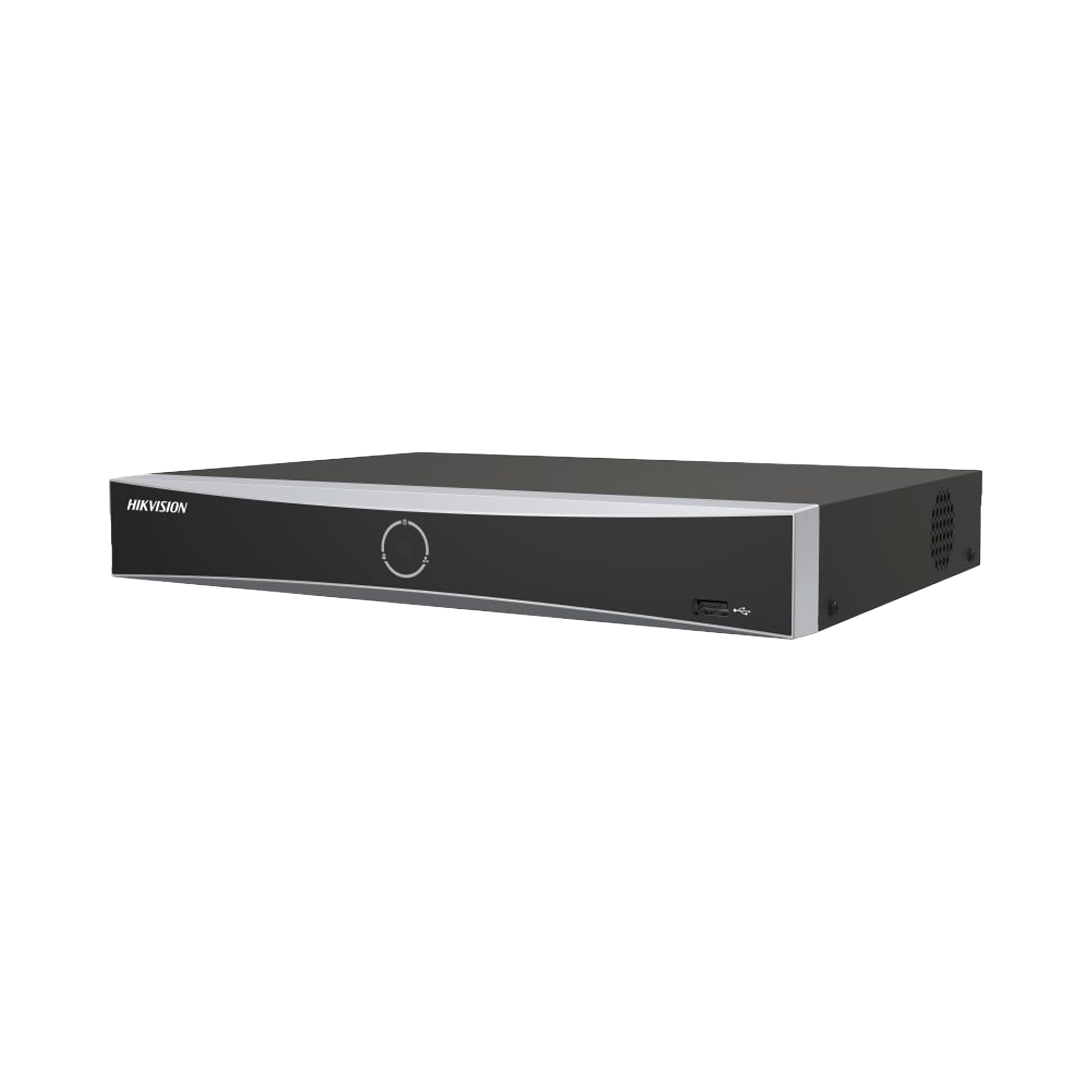 DS-7616NXI-K1(D)|NVR 12 Megapixel (4K) / 16 canales IP / AcuSense (Evita Falsas Alarmas) / Reconocimiento Facial / 1 Bahía de Disco Duro  / HDMI en 4K / Sin Puertos PoE+