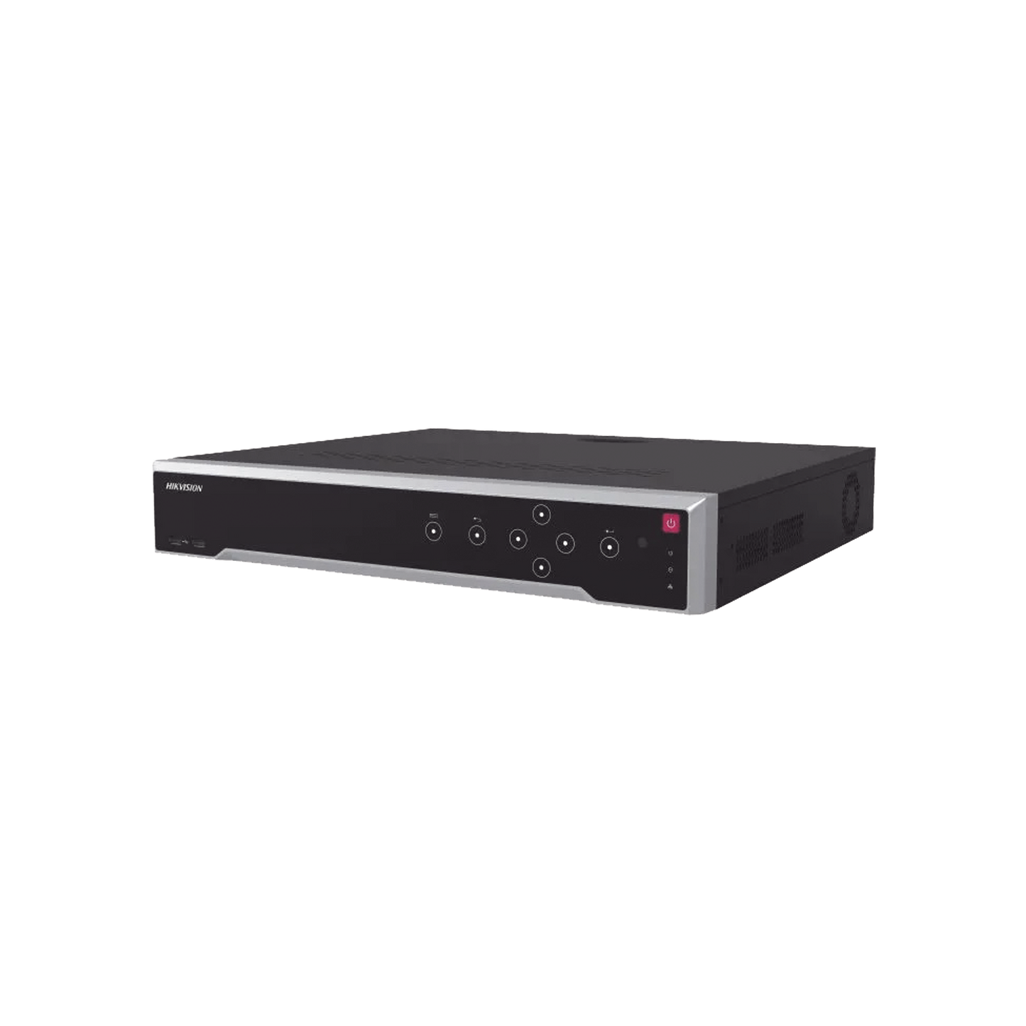 DS-7732NI-M4/24P|[Doble Poder de Decodificación] NVR 32 Megapixel (8K) / 32 Canales IP / 24 Puertos PoE+ / AcuSense / ANPR / Conteo de Personas / Heat Map / 4 Bahías de Disco Duro  / HDMI en 8K / Soporta POS / Alarmas I/O / Smart Search