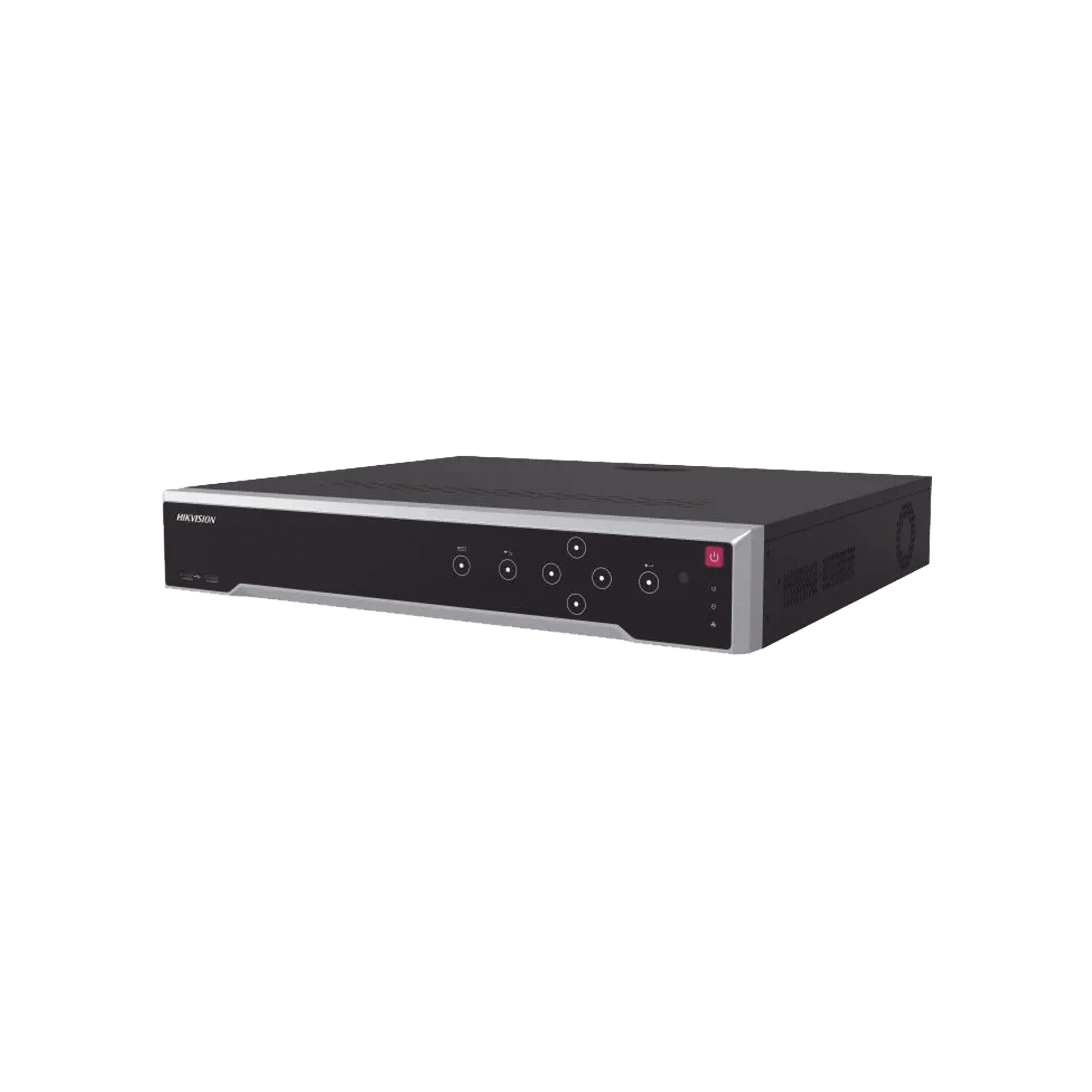 DS-7732NI-M4/24P|[Doble Poder de Decodificación] NVR 32 Megapixel (8K) / 32 Canales IP / 24 Puertos PoE+ / AcuSense / ANPR / Conteo de Personas / Heat Map / 4 Bahías de Disco Duro  / HDMI en 8K / Soporta POS / Alarmas I/O / Smart Search