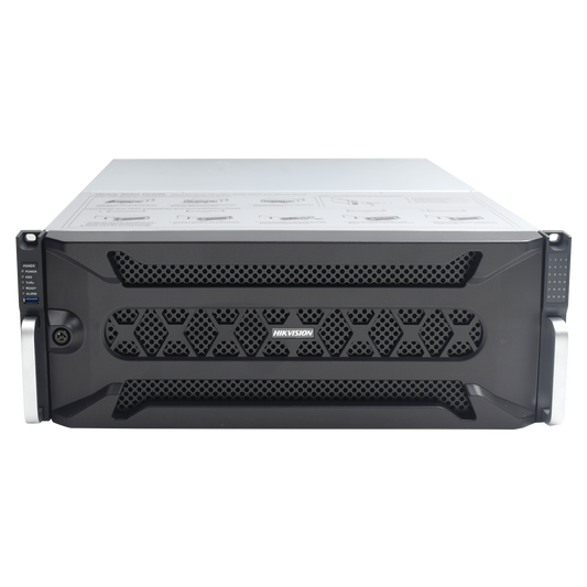 DS-96256NI-I24|NVR 12 Megapixel (4K) / 256 canales IP / 24 Bahías de Disco Duro / 4 Puertos de Red / Soporta RAID con Hot Swap / NVR