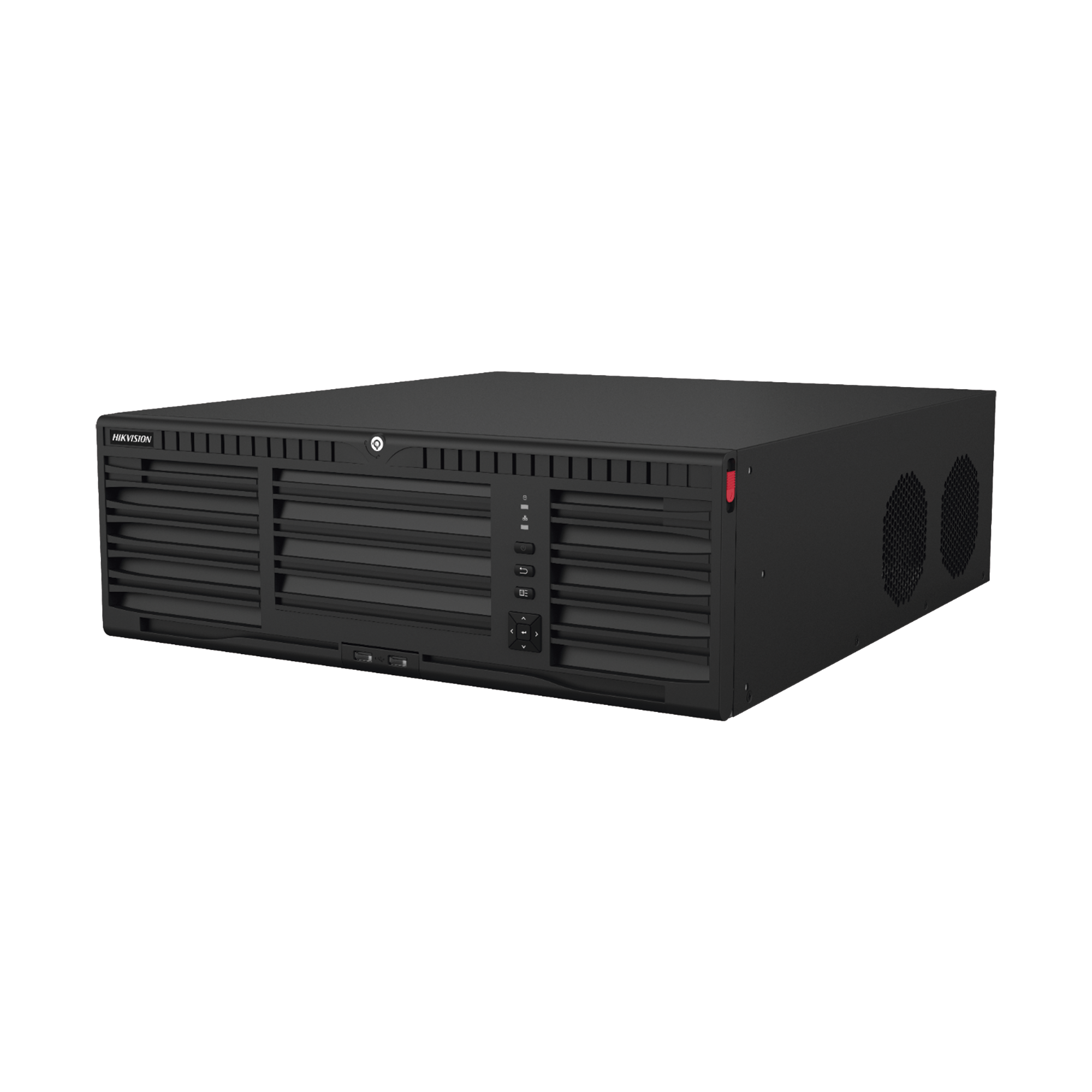 DS-9632NI-M16|[Doble Poder de Decodificación] NVR 32 Megapixel (8K) / 32 Canales IP / AcuSense / ANPR / Conteo de Personas / Heat Map / 16 Bahías de Disco Duro / Soporta RAID con Hot Swap / 2 HDMI en 8K / Soporta POS / Alarmas I/O / Smart Search