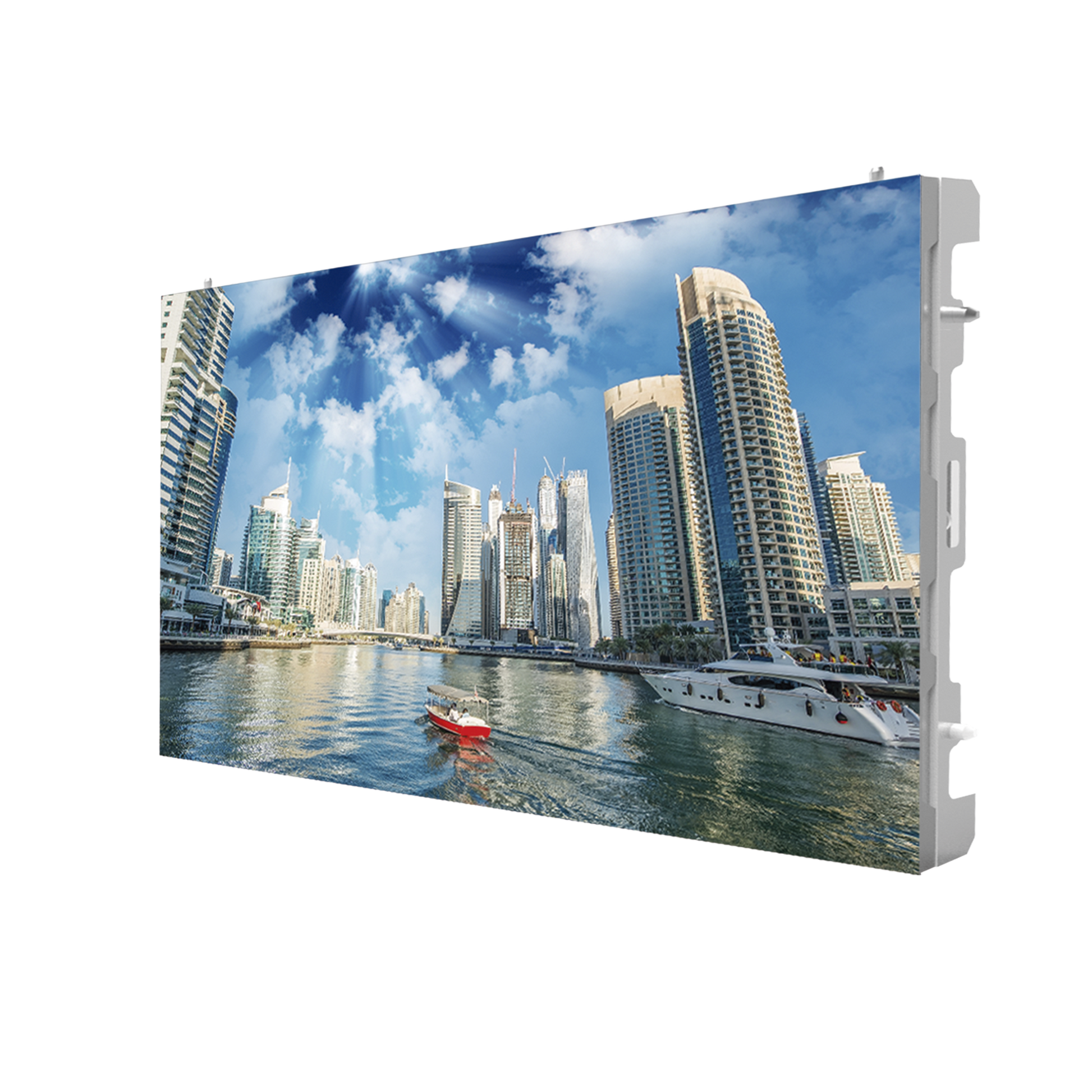 DS-D4225FI-CWF|Panel LED Full Color para Videowall / Pixel Pitch 2.5 mm / Resolución 240 X 136 / Uso en Interior