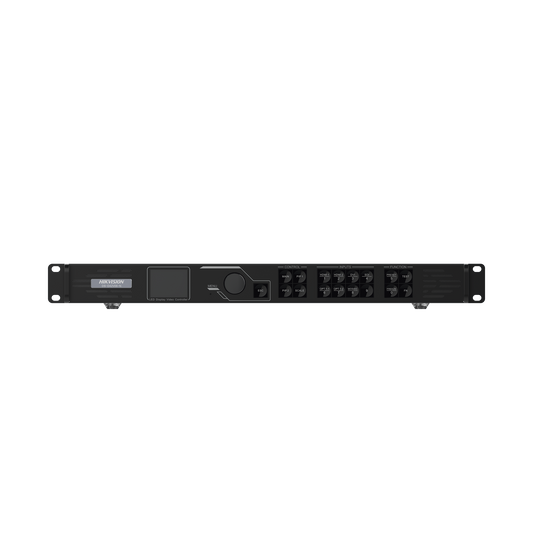 DS-D42V06-N|Controlador para Videowall  / 6 Puertos RJ45 para Paneles LED / Compatible con Pantallas LED Para Exterior / Compatible con DS-D4440FO-BKI y DS-D4225FO-BGF