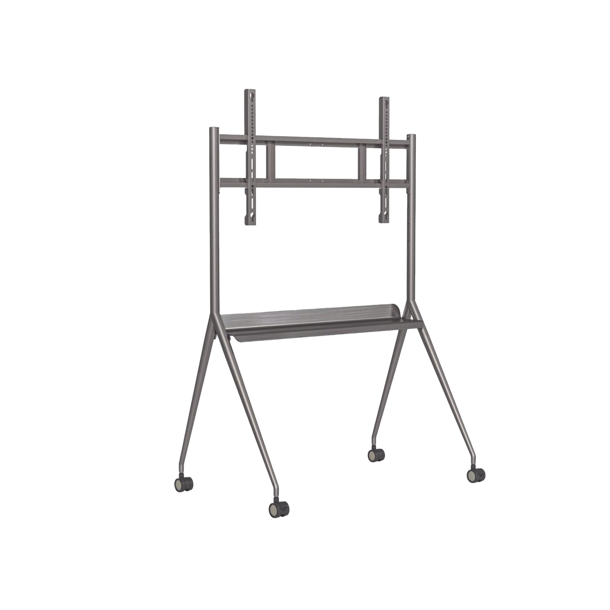 DS-D5ABKY2-S|Montaje de Piso Móvil para Pantallas de 55"  hasta 75" / Compatible con VESA / Incluye Soporte para la Pantalla