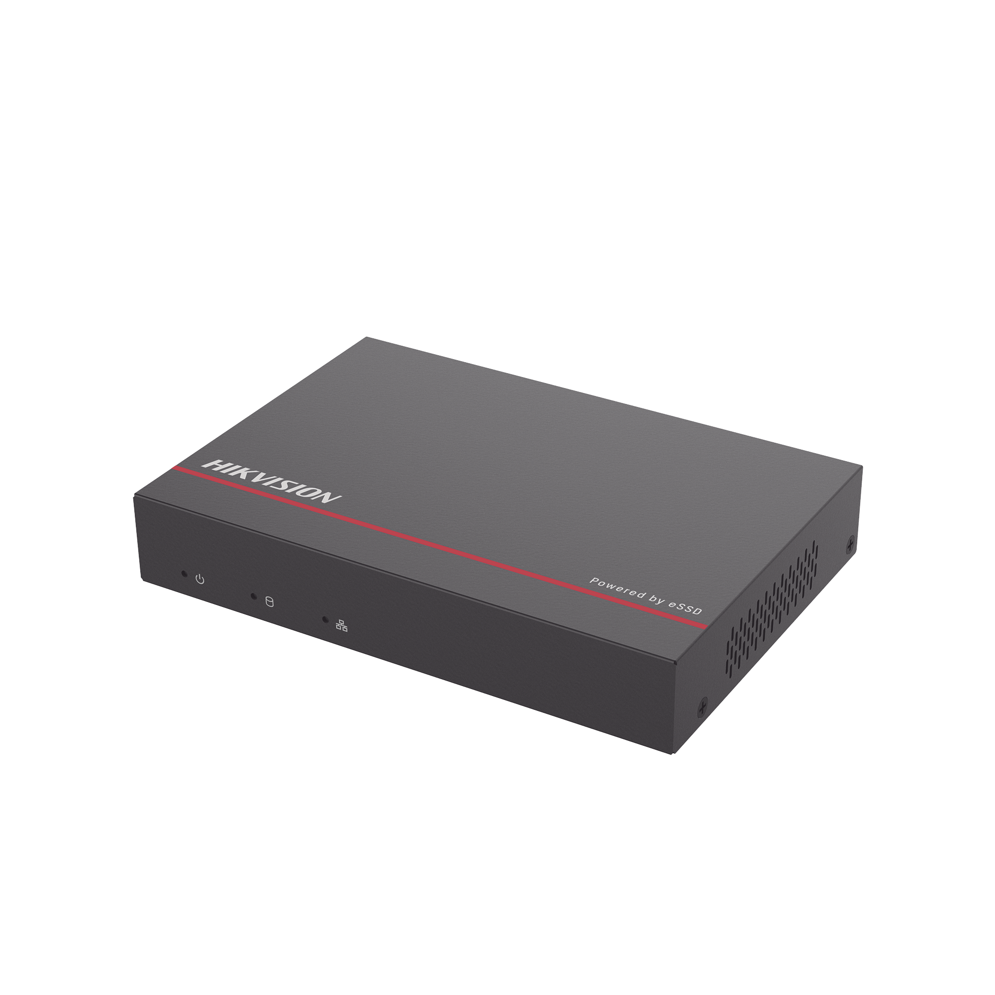 DS-E04NI-Q1/4P/1T|NVR + eSSD / 4 Megapixel / 4 Canales IP / 4 Puertos PoE+ / eSSD de 1 TB / ACUSENSE / Diseño Compacto y Cero Ruido