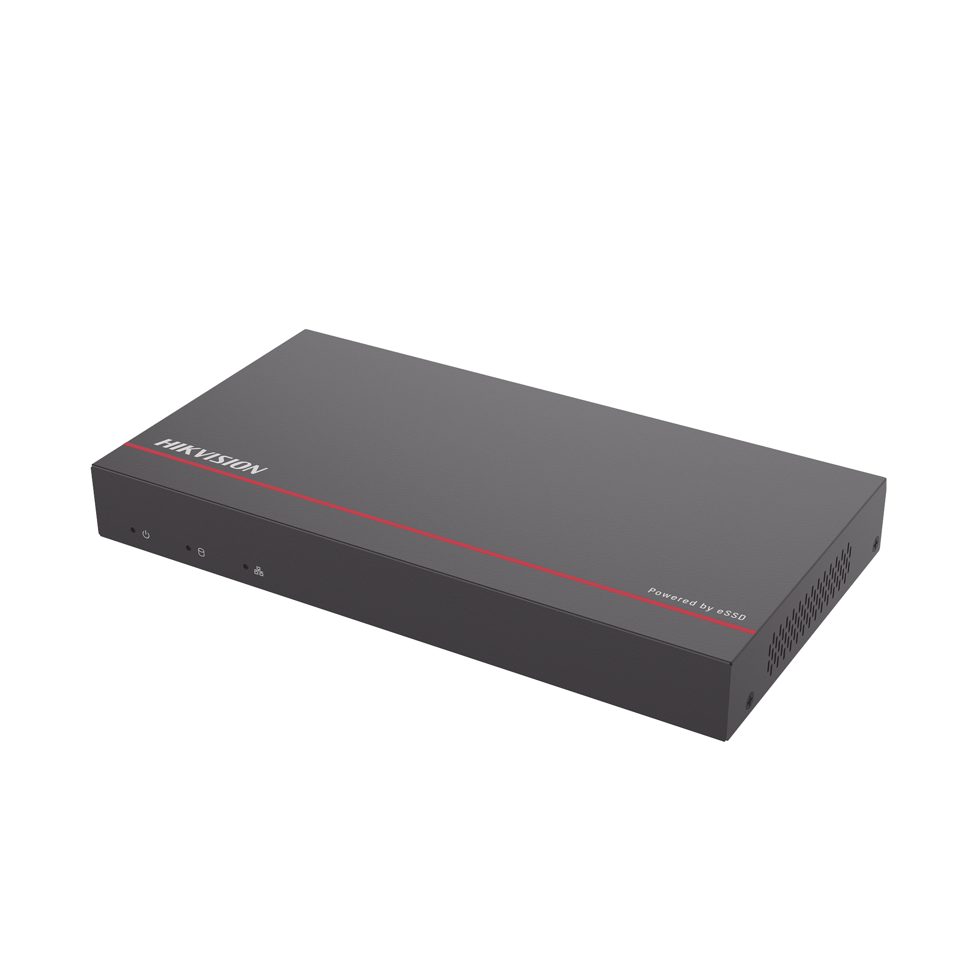 DS-E08NI-Q1/8P/1T|NVR + eSSD / 4 Megapixel / 8 Canales IP / 8 Puertos PoE+ / eSSD de 1 TB / ACUSENSE / Diseño Compacto y Cero Ruido