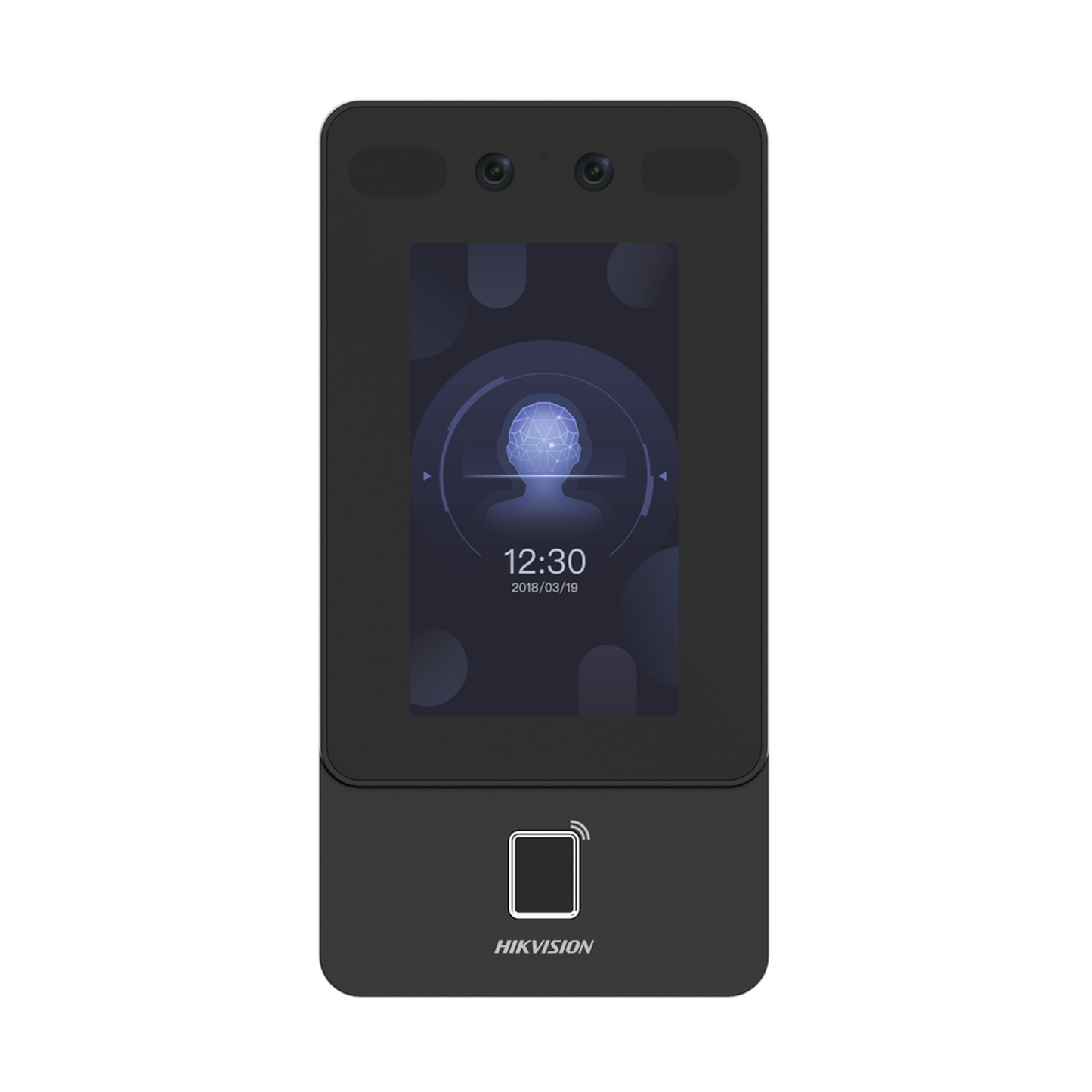 DS-K1T342MFWX-E1|Terminal Min Moe PoE & WiFi de Reconocimiento Facial y Huella con Lector MIFARE / Exterior IP65  / Hasta 1.5 mts en Lectura de Rostro / Soporta P2P / 1,500 Rostros / 3,000 Huellas / Salida 12 Vcd para Chapa / PoE