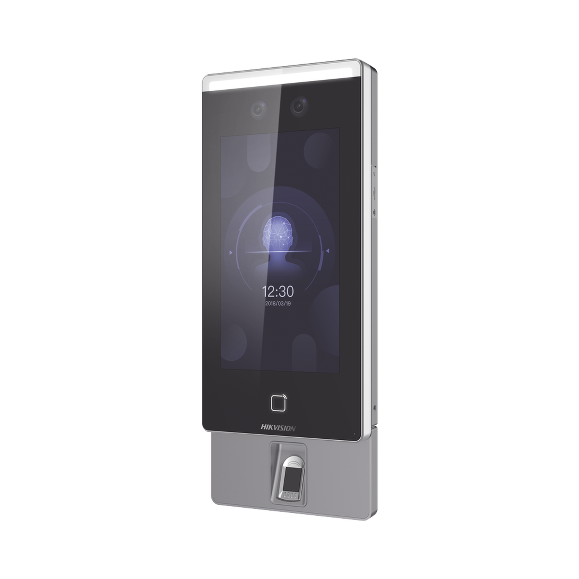 DS-K1T671M/K|Kit de Biométrico Touch Reconocimiento Facial ULTRA Rápido con función de Videoportero  (ambientes no ruidosos) Incluye LECTOR DE HUELLAS / Lectura de Códigos QR / 6,000 usuarios / Alta tecnología Deep Learning