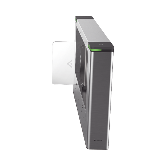 DS-K3B501SX-R/M-DP90|Torniquete DERECHO tipo Swing para Carril de 90 cms / Incluye Panel y Lector de Tarjeta / TCP/IP / Administrable por iVMS-4200 (Requiere Torniquete Izquierdo) / 6,000,000 MCBF / 12 Pares de IR