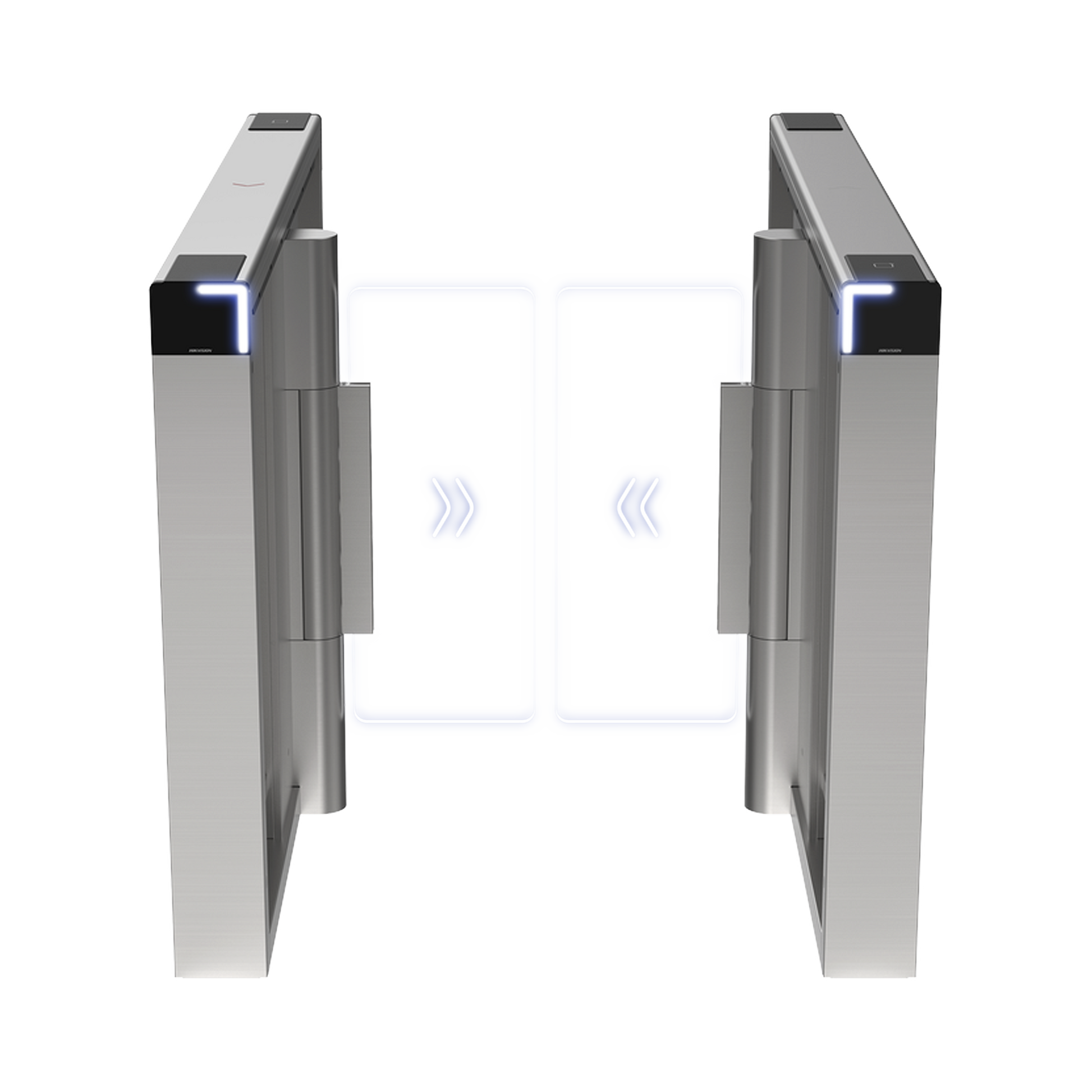 DS-K3B530X-LR/MPG-DP90|Torniquete Swing PREMIUM / Iluminación LED / 12,000,000 Ciclos MCBF / Incluye Lectores de Tarjeta y Panel de Acceso / 14 Pares de IR / Carril de 90 cms / Compatible con Reconocimiento Facial / Incluye Izquierdo y Derecho