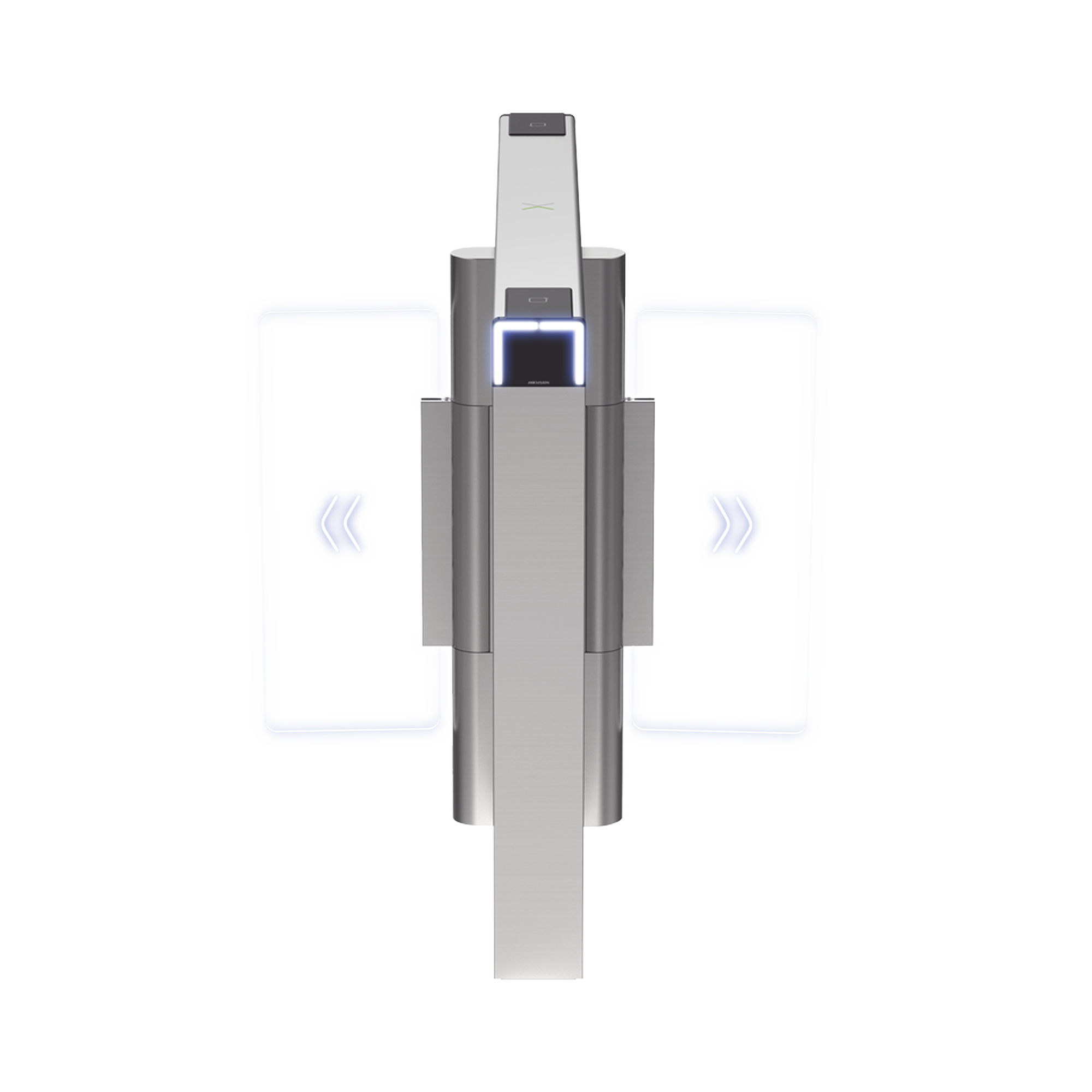 DS-K3B530X-M/MPG-DP90|Torniquete Swing Central PREMIUM para Ampliar Carriles / Iluminación LED / Carril de 90 cms / Requiere Torniquetes Izquierdo y Derecho