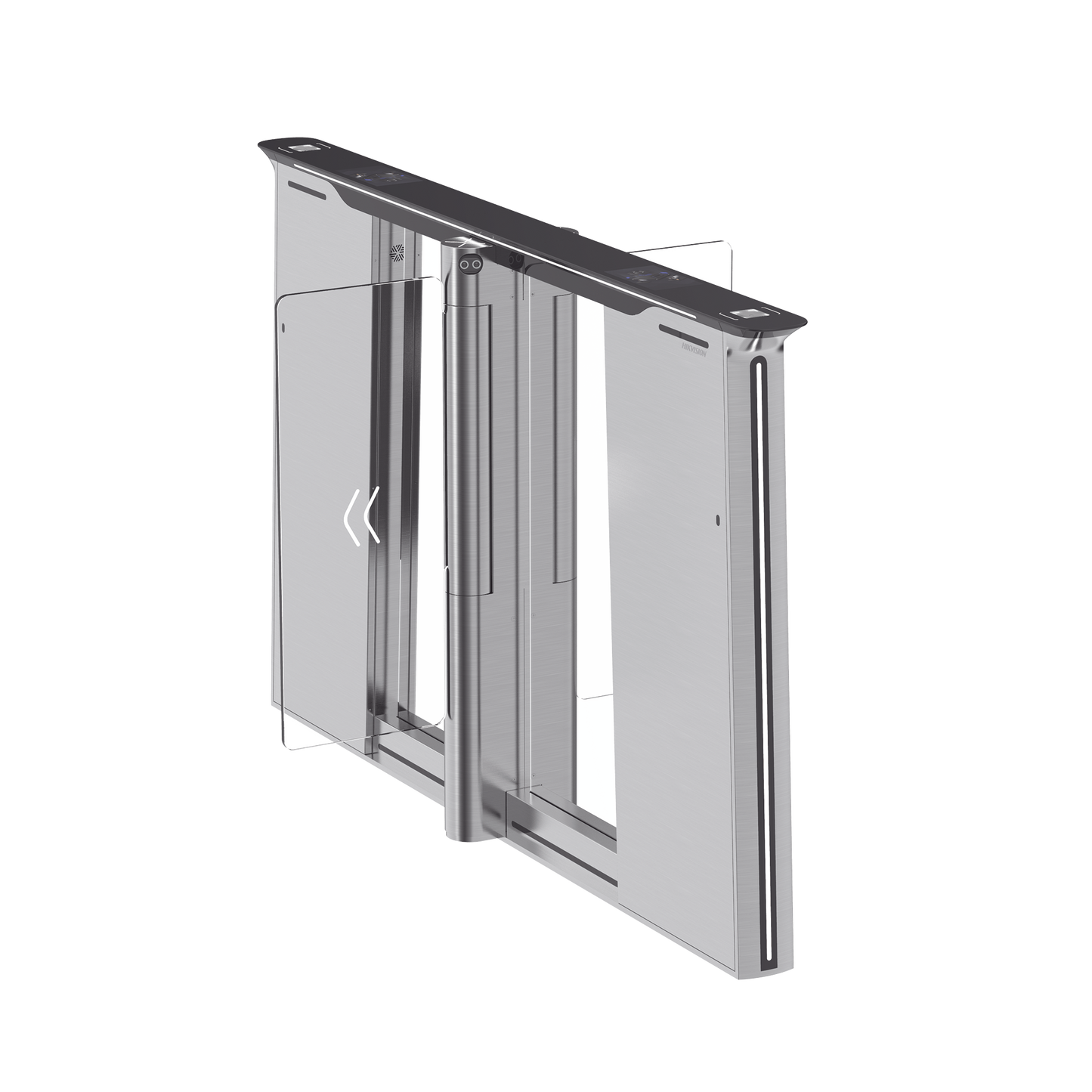 DS-K3B961TX-M/DPIQL-DP90|Torniquete con Reconocimiento Facial y Lector QR Embebidos / CENTRAL / 100 mil usuarios / Carril de 90 Cms / Requiere Torniquete Izquierdo y Derecho