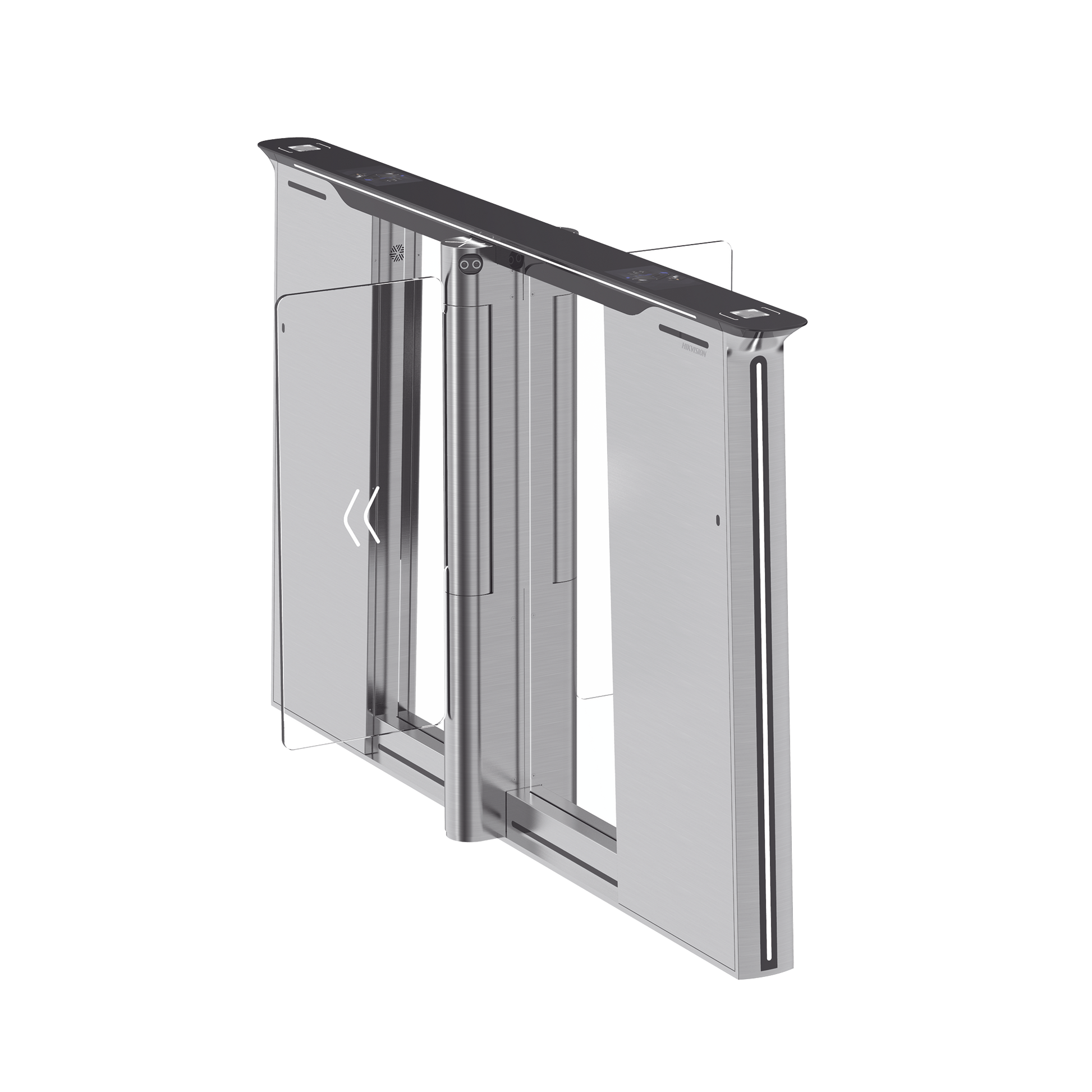 DS-K3B961TX-M/DPIQL-DP90|Torniquete con Reconocimiento Facial y Lector QR Embebidos / CENTRAL / 100 mil usuarios / Carril de 90 Cms / Requiere Torniquete Izquierdo y Derecho