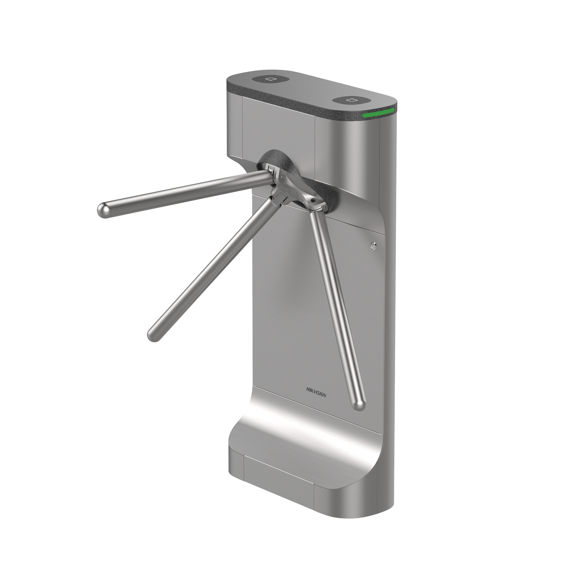 DS-K3G411LXR|Torniquete Trípode con Diseño Slim Ultra Estético / Uso Rudo / LEDs Indicador de Entrada y Salida / Acero Inoxidable / Exterior Protegido