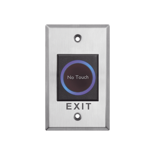 DS-K7P07|Botón Sin Contacto / Indicador LED / NO / NC / Interior / Acero Inoxidable