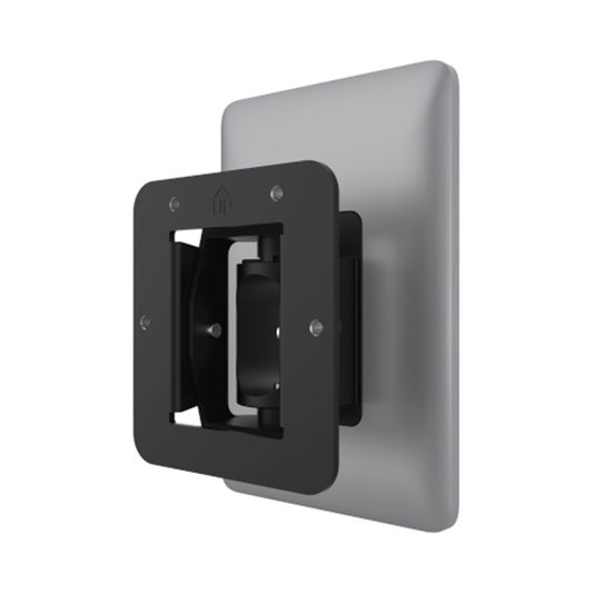 DS-KAB6-W1|Bracket con Ángulo Ajustable de 45° para Biometricos Faciales Min Moe / Compatible con DS-K1T (Revisar Modelos Compatibles)
